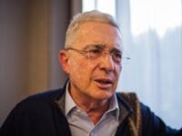 Colombia's former president Alvaro Uribe Velez (2002-2010) and political leader of th