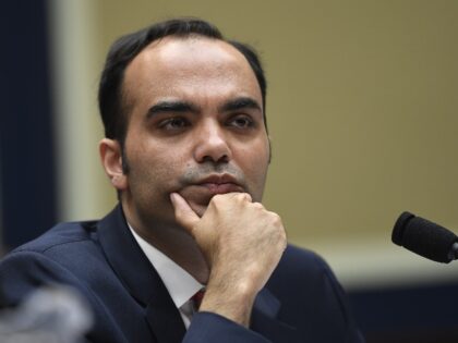 Federal Trade Commission commissioner Rohit Chopra testifies during a House Energy and Com