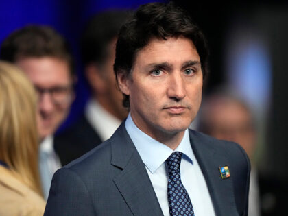 Canada's Prime Minister Justin Trudeau a meeting of the North Atlantic Council with Partne