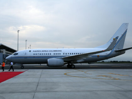 Colombian Presidential Aircraft. (File Photo by Lokman Ilhan/Anadolu Agency/Getty Images)