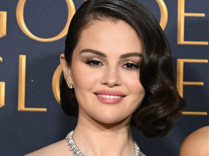 Selena Gomez during the 82nd Annual Golden Globes held at The Beverly Hilton on January 05