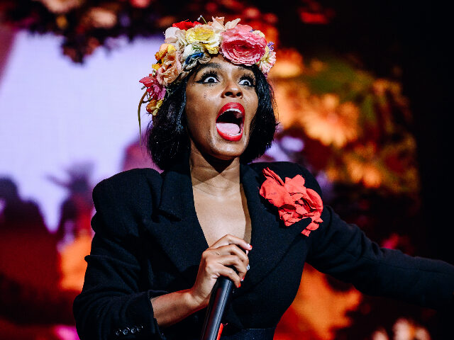 Janelle Monáe at the All Things Go Music Festival held at Forest Hills Stadium on Septemb