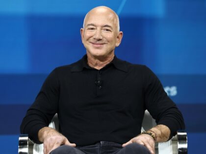 Jeff Bezos looking smug