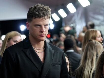 Cincinnati Bengals Joe Burrow walks the red carpet before the NFL Honors award show ahead