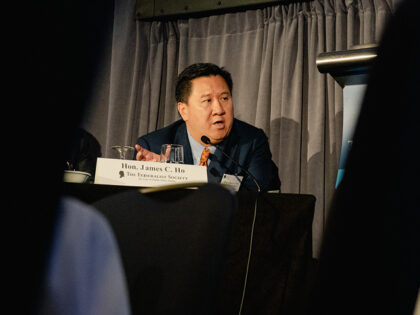 WASHINGTON, DC - NOVEMBER 10: James Ho, a Taiwanese-born American lawyer and jurist servin