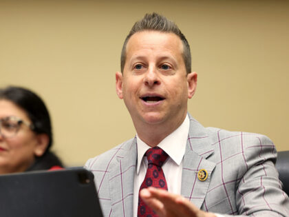 Representative Jared Moskowitz, a Democrat from Florida, during a House Oversight and Acco