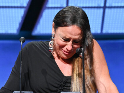 CANNES, FRANCE - MAY 25: Karla Sofía Gascón (L) accepts the 'Best Actress' Awa