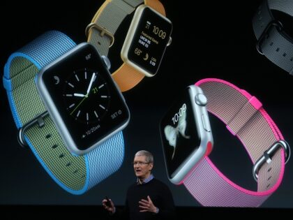 Tim Cook presents Apple Watch