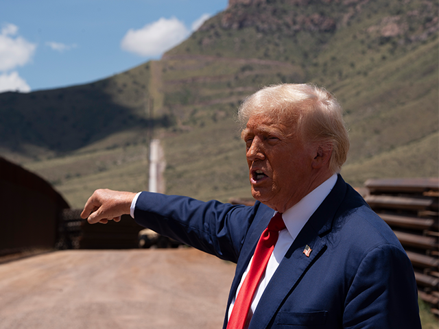 SIERRA VISTA, ARIZONA - AUGUST 22: U.S. Republican Presidential Candidate and former Presi